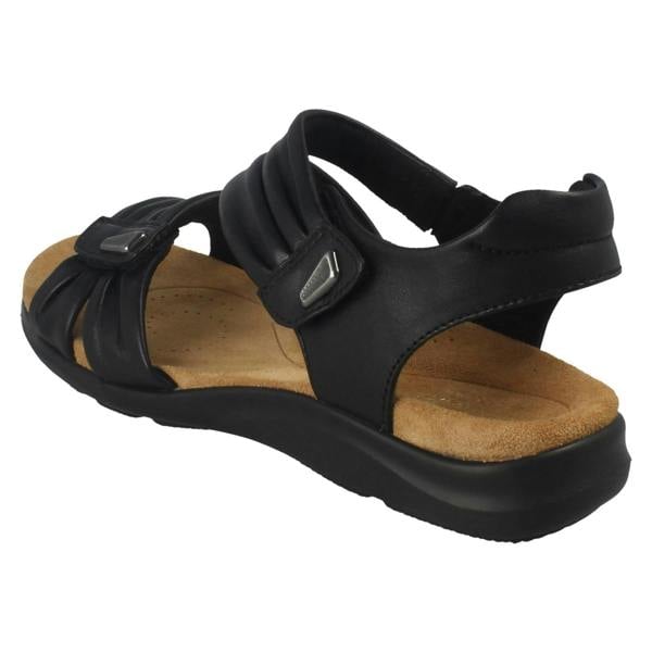 Clarks Ladies Clarks Casual Hook and Loop Sandals Kitly Ave