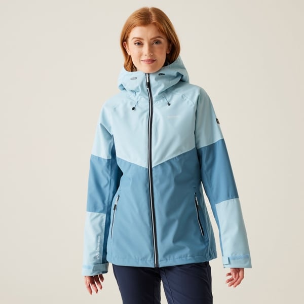 Regatta Women's Wentwood IX 3 in 1 Waterproof Jacket - Clear Sky / Coronet Blue