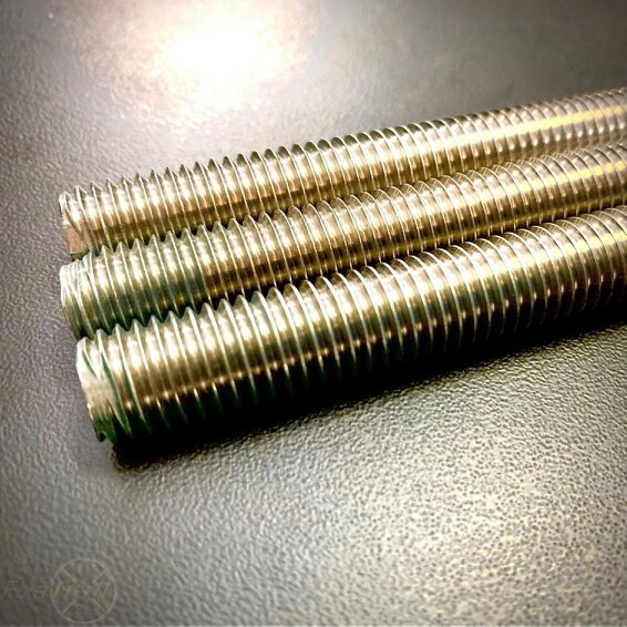 Fixaball Threaded Bar Rod Stud Metric A2 304 Stainless Steel 500mm