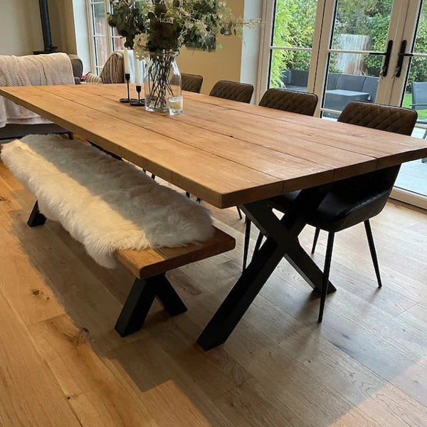 The Bespoke Carpentry Co Reclaimed Dining Table (2")