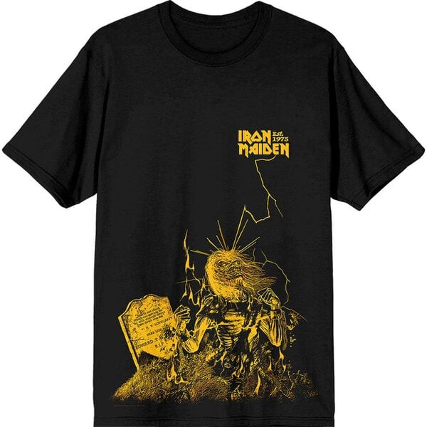 Iron Maiden Est 1975 Life After Death Lightning T Shirt