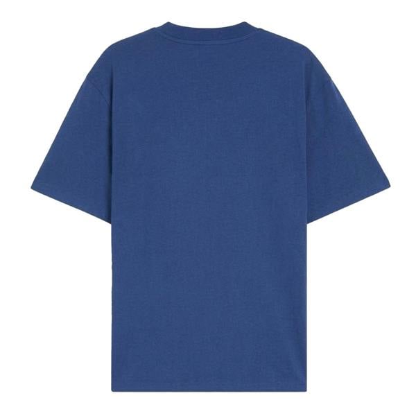 Hugo Boss Mens Heavyweight Relaxed Fit T-Shirt - Medium Blue - 