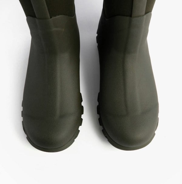 Mud Dogs RUTLAND TALL Neoprene Wellington Boots Olive