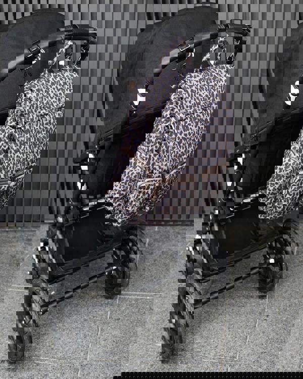 Tiba + Marl Alto Changing Backpack Brown Tonal Leopard