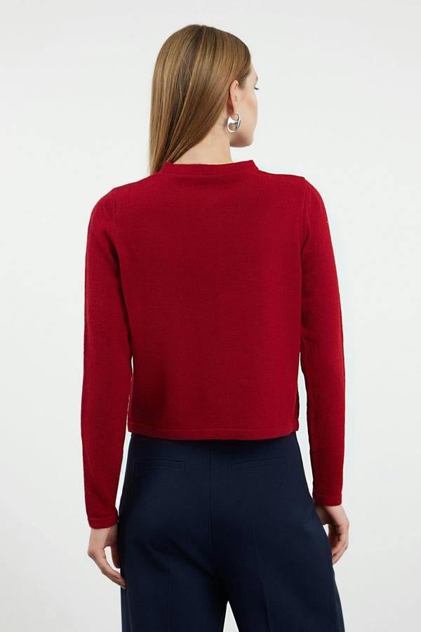 Long Sleeve Regular Fit Knitted Cardigan