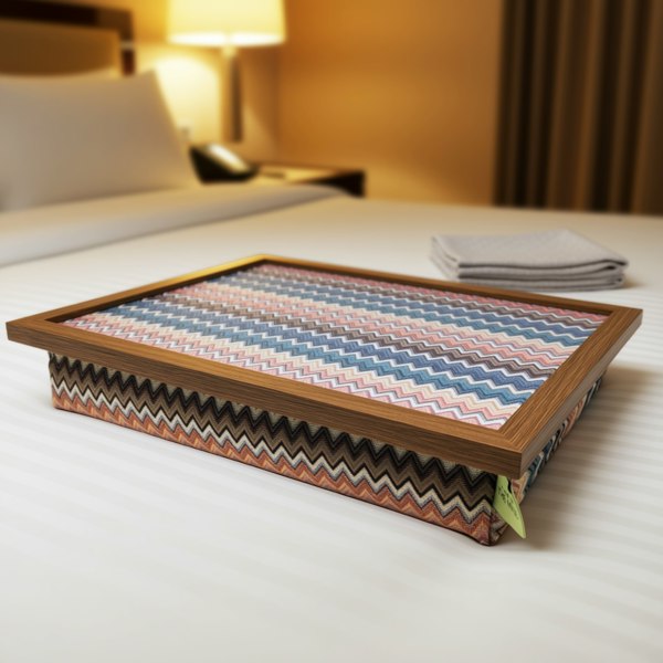 Made in the Mill Luxury Valencia Lap Tray With Bean Bag