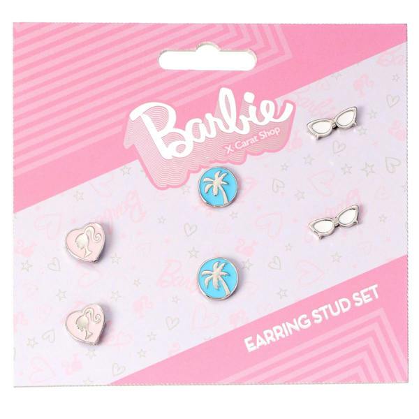 The Carat Shop Barbie Set of three Earring Studs