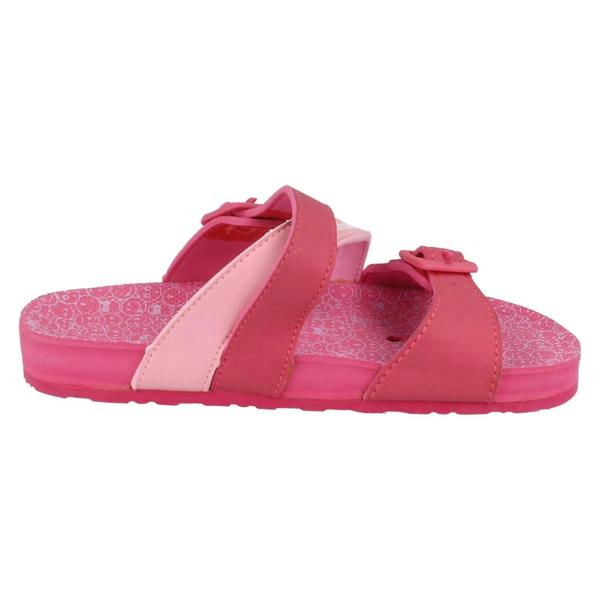 Spot On Girls Samoa Flat Buckle Mule Sandal