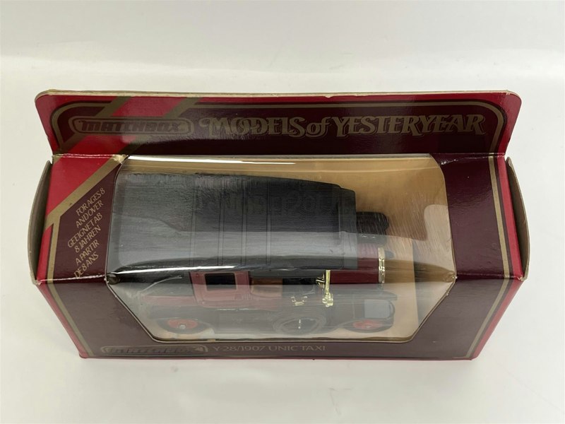MCSlots Unic Taxi 1907 1:42 Scale Models of Yesteryear Matchbox Y28D S6