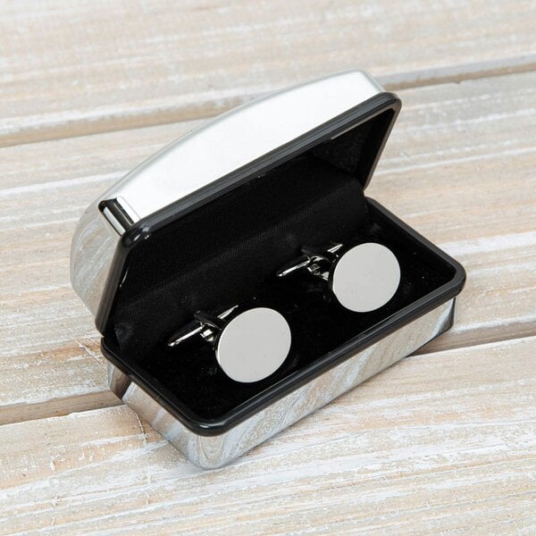 Harvey Makin Especially For You Oval Cufflinks Engravable Box