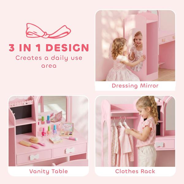 Kids Dressing Table Set