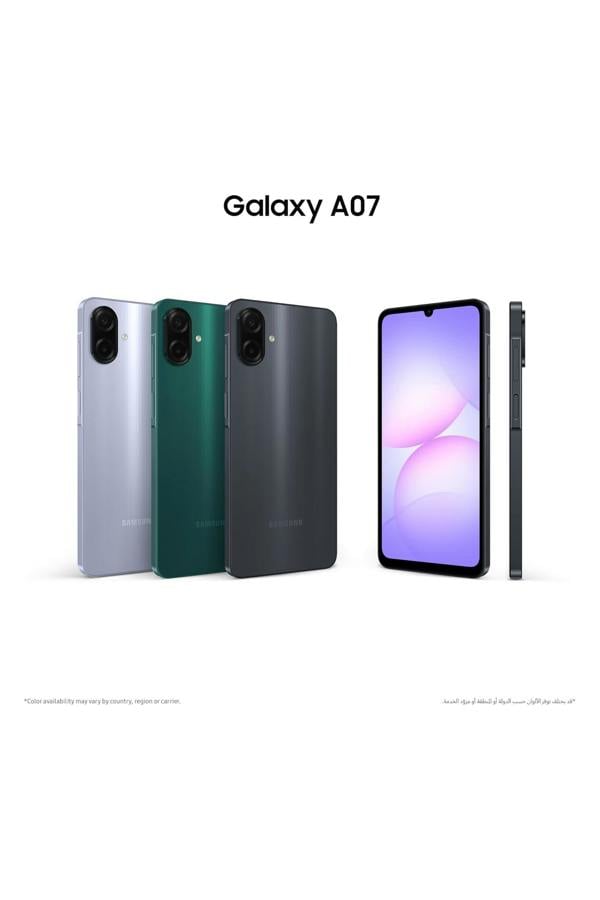 Samsung Galaxy A07 LTE 64GB 4GB 6.7 Inch Dual SIM Black