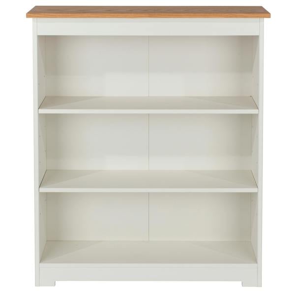 Core Products Colorado 3-Shelf Low Wide Bookcase