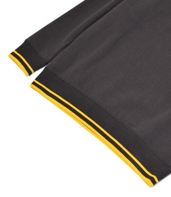 Lambretta Mens 1/4 Zip Pull Logo Classic Pull Over Sweatshirt