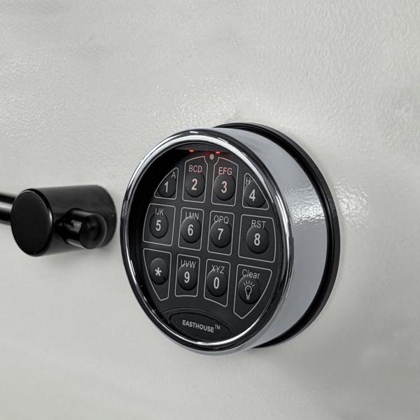 Phoenix Safe Phoenix Fortress SS1453E Security Safe in Scratch-resistant White Paint with VdS Certified Electronic Lock