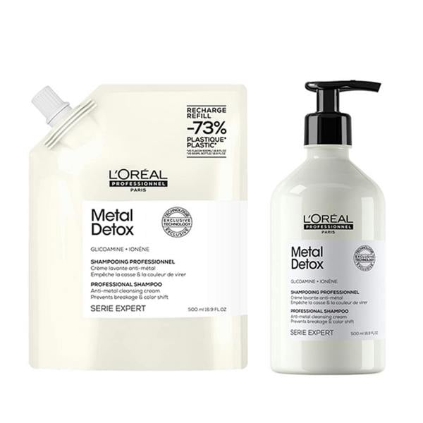 L'Oréal Professionnel Metal Detox Shampoo Refill Duo