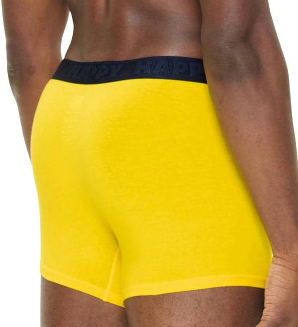 Happy Socks Gherkin Boxer Trunk, Yellow