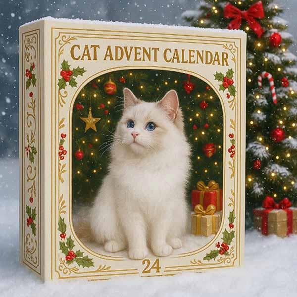 Leaper Christmas Cat Advent Calendar