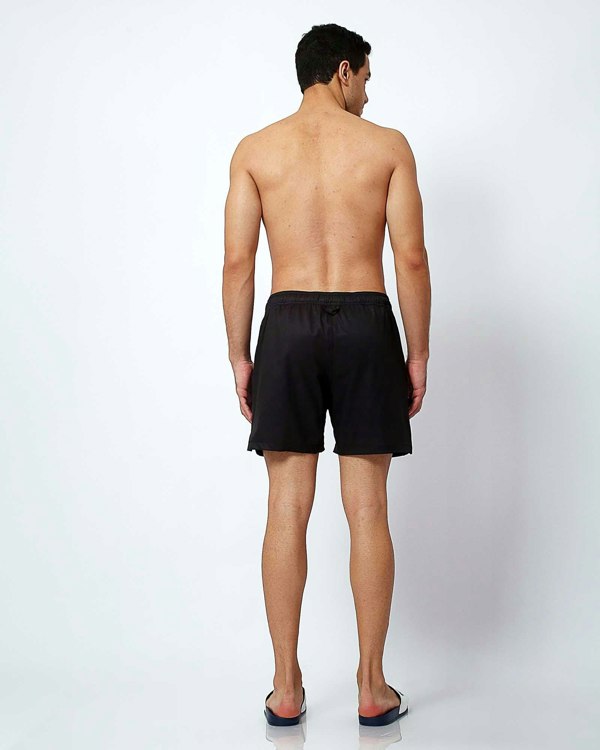 Randy Cow Charcoal - Swim Shorts with Waterproof Pocket