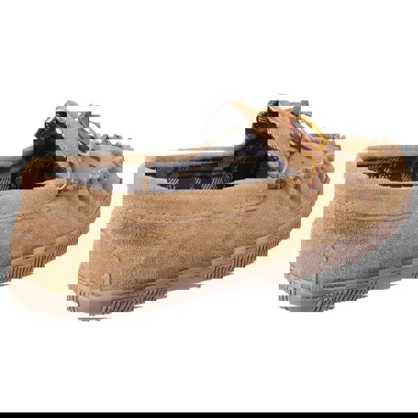 Cotswold Alberta Moccasin Men's Slippers in Beige