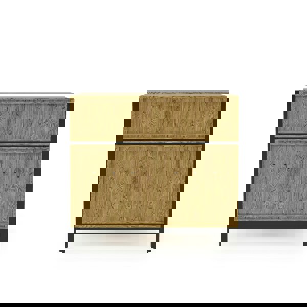 Dorel Home Louisiana Plus Turntable Stand Oak Look