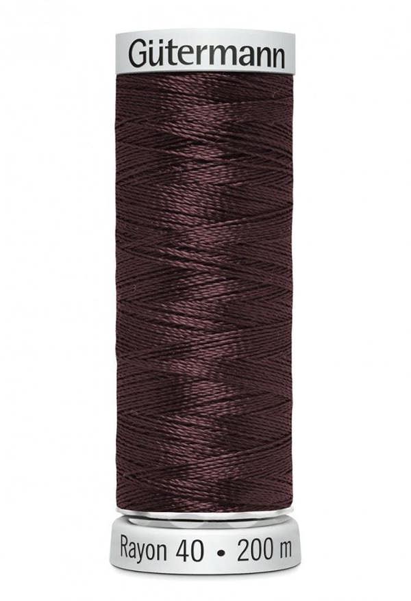 Gutermann No 40 Sulky Rayon Embroidery Thread 200m Rayon Thread Suitable For Embroidery