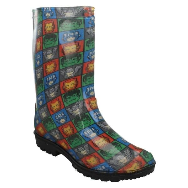 CHARACTER Boys Character Avengers Wellington Boots GWI24181AA01AVZZ