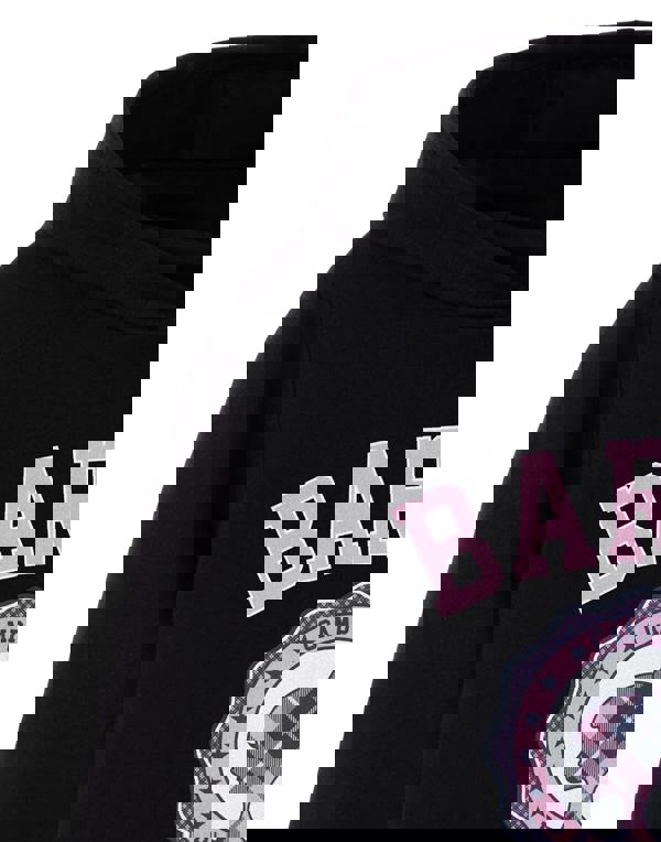 Barbie Girls Black Checked Collegiate Hoodie