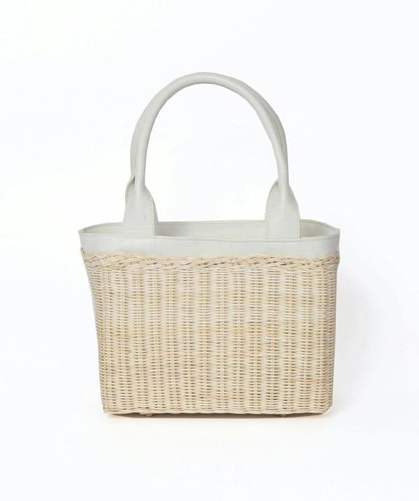 Pia Rossini Juno - Artisan Tote Bag - White