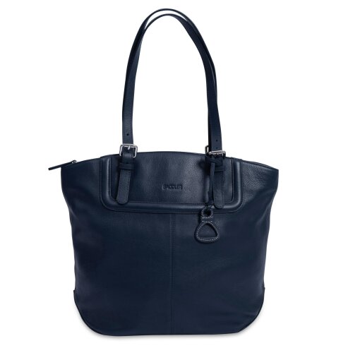 SADDLER Sienna Zip Top Tote Shopper Bag for Women - Handmade by Saddler