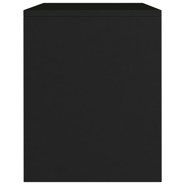 Berkfield Bedside Cabinet Black 40x30x40 cm Engineered Wood