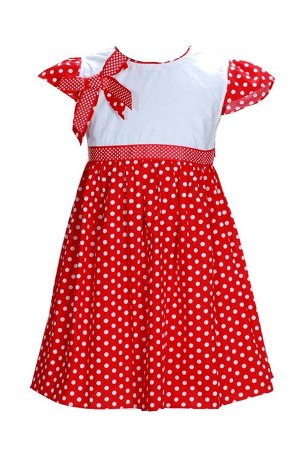 Cinda Dotted Dress