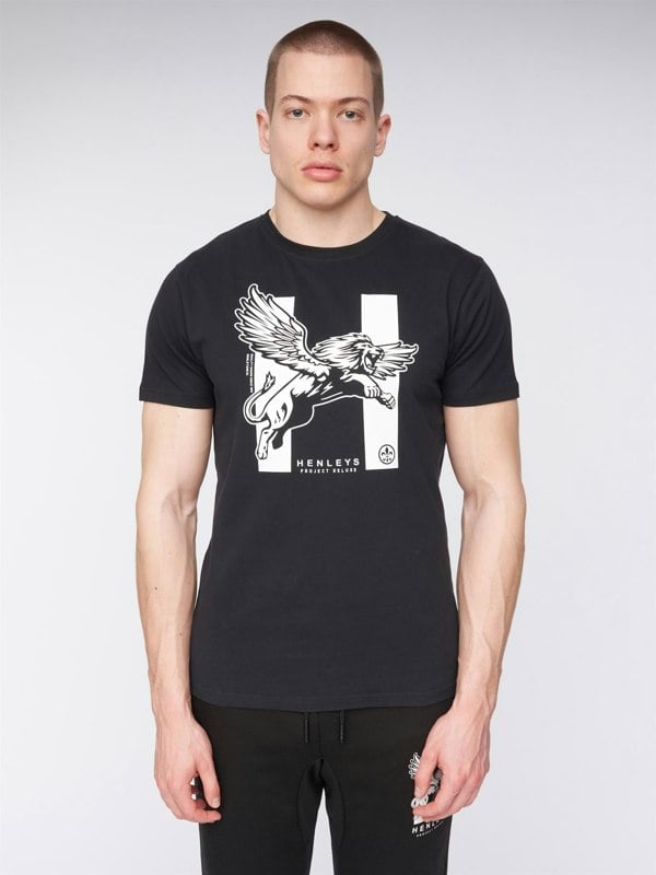 Henleys Curveball T-Shirt Black
