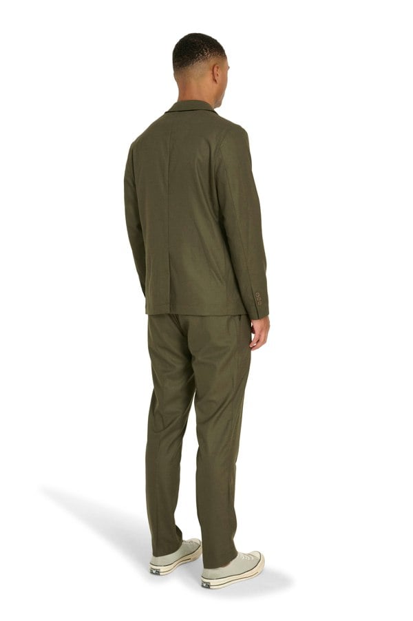 Harry Brown London Arthur Flannel Jacket - Khaki