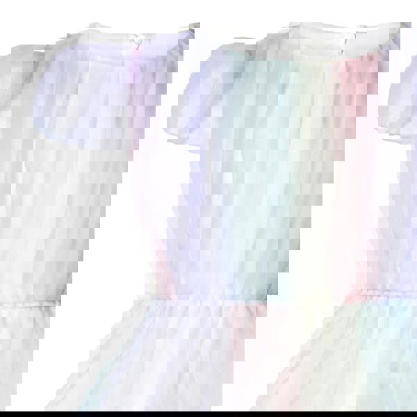 Rachel Riley Rainbow Tulle Party Dress