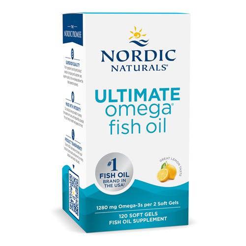 Nordic Naturals Ultimate Omega, 1280mg Lemon (EAN 768990891076) - 120 softgels