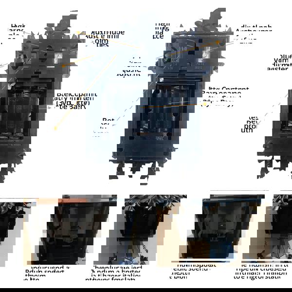 WALPLUS WC2070 - Black Forest Vintage Cuckoo Clock