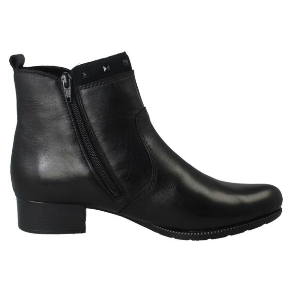 Rieker Ladies Zip Fastening Stud Detailed Ankle Boots 78657