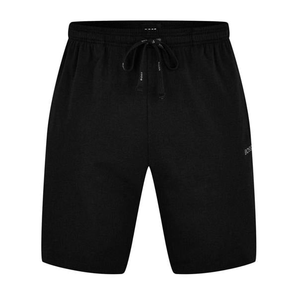 Boss Mens Regular Jersey Shorts - Black - 