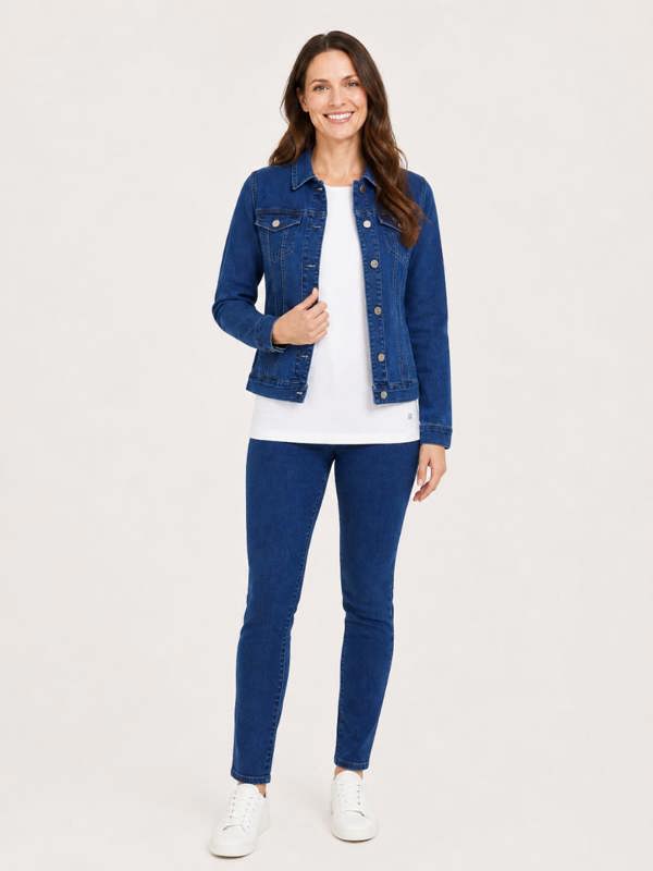 PennyPlain 5 Pocket Denim - Blue Wash