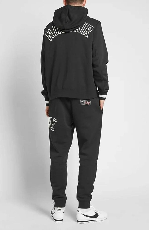 Nike Air Varsity Hooded Black Men's Tracksuit