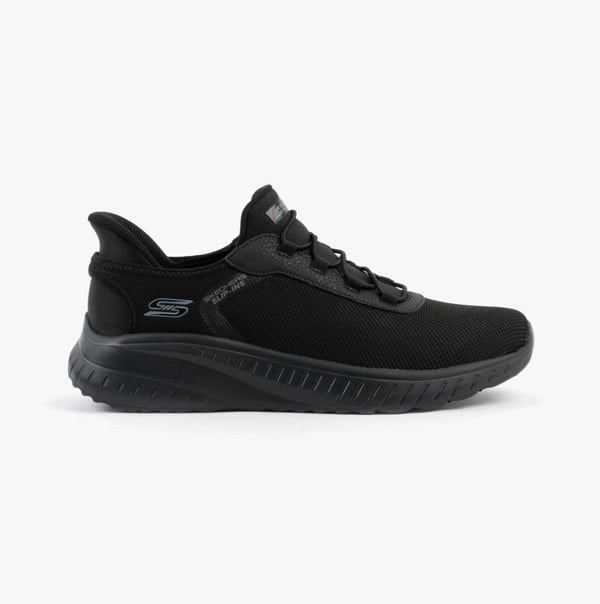 Skechers BOBS SQUAD CHAOS - TOUGH WALK Mens Trainers Black