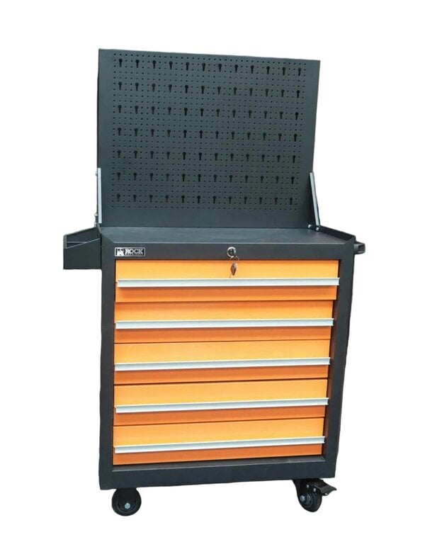 Rock Machinery Rock RT-083 24" Steel tool chest with 4 drawers and backboard