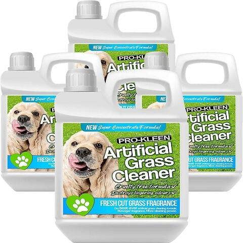 ProKleen Pro-Kleen Artificial Grass Cleaner for Dogs and Pet Friendly Cruelty Free Disinfectant with Deodoriser 4 in 1 Fresh Cut Grass 4L