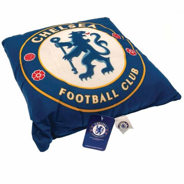 Chelsea FC Crest Cushion, Bedroom, Sports, Gift