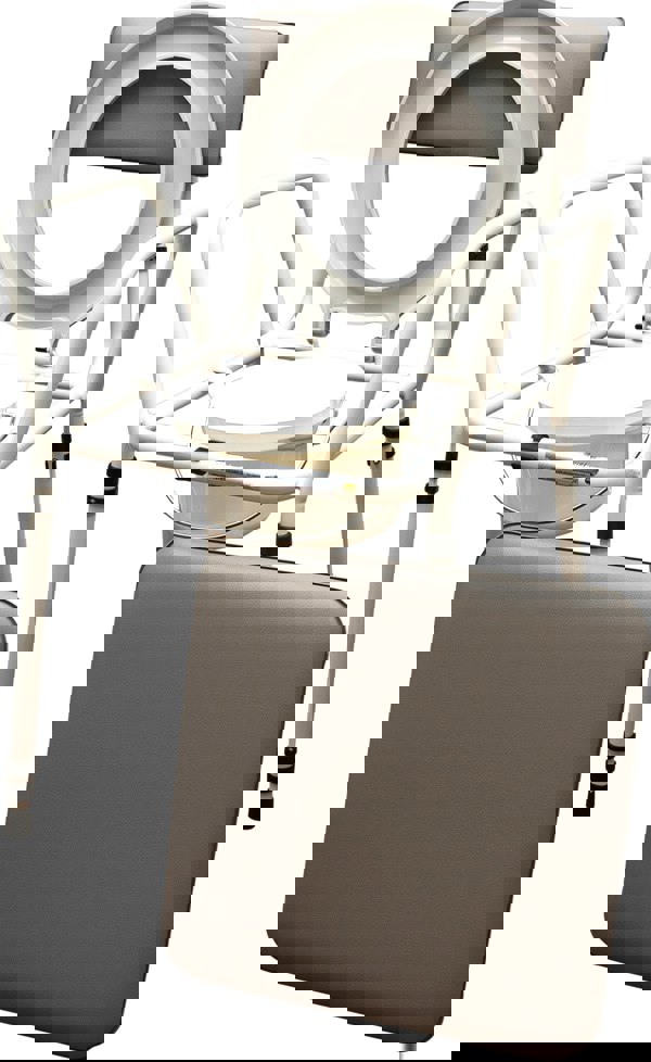 Aidapt Essex Height Adjustable Commode Chair Blue