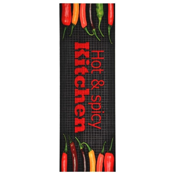 Berkfield Kitchen Floor Mat Washable Hot&Spicy 45x150 cm
