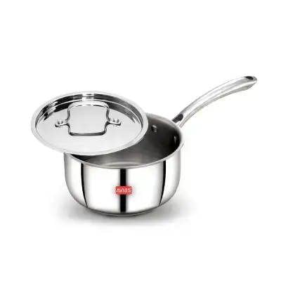 AVIAS TRIPLY SAUCEPAN WITH SS LID 14CM (1.1L)