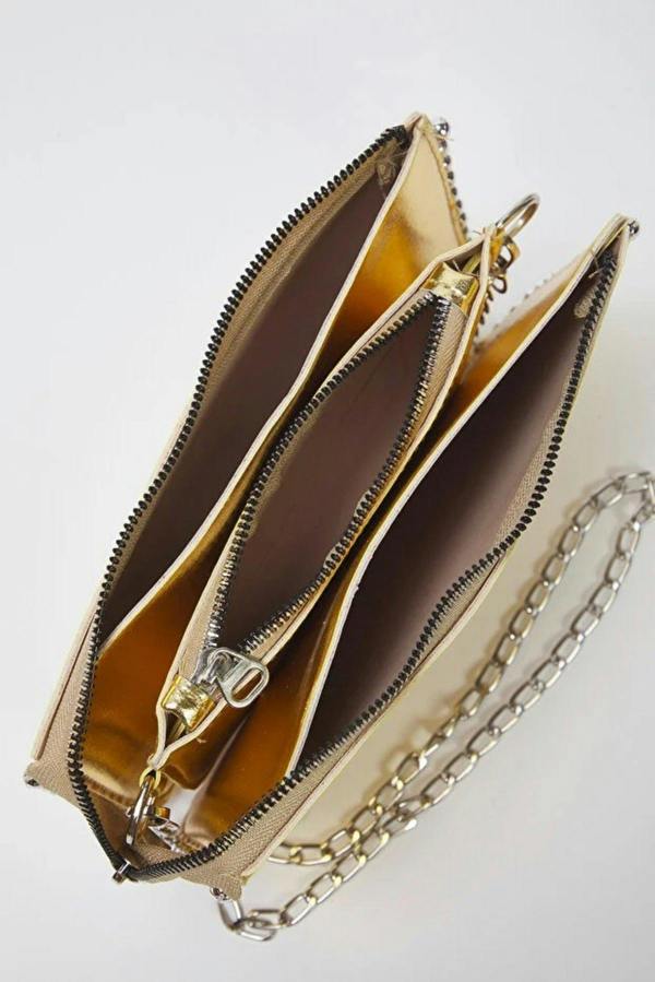 WOVCOR Studded Crossbody Small Wallet Bag