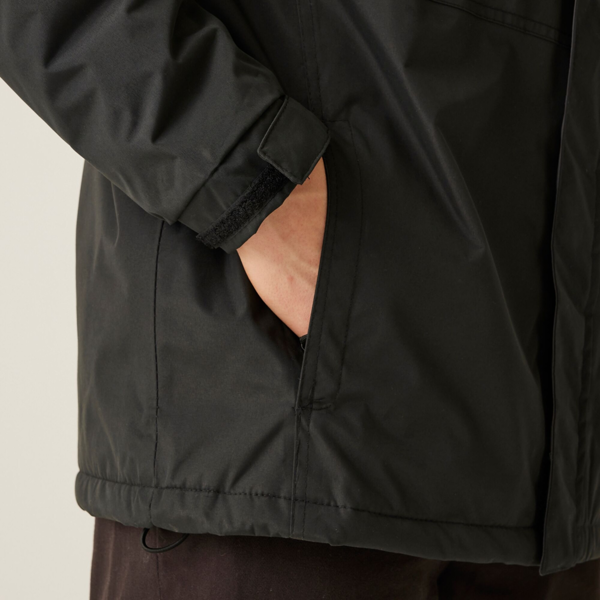 Regatta Mens Beauford Waterproof Windproof Jacket (Thermoguard Insulation) - Black